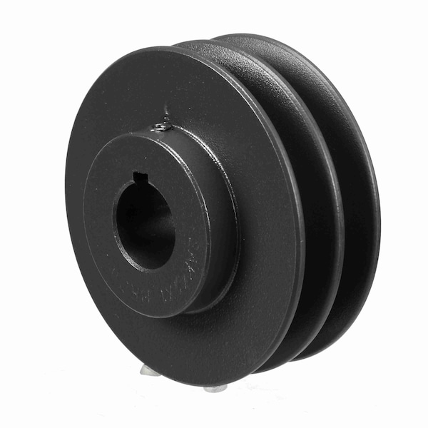 2 Groove Cast Iron Fhp - Finished Bore Sheave, 2AK41X1